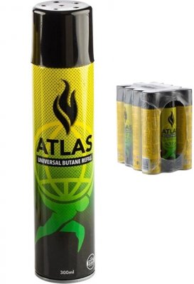 Балон газовий Atlas Universal Butane Refill без домішок 300 мл